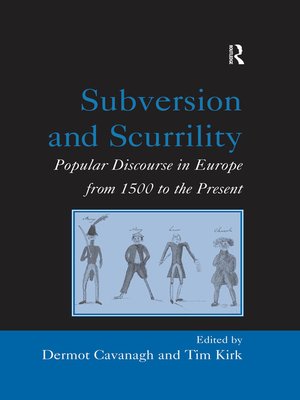 cover image of Subversion and Scurrility